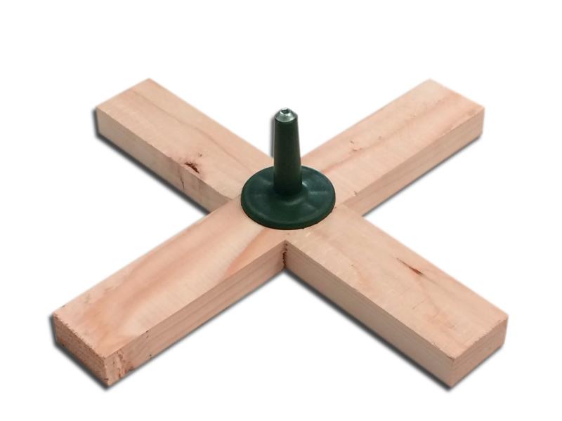 Easyfix Einzelständer 29 cm Holz - vormontiert mit Kunststoffdorn