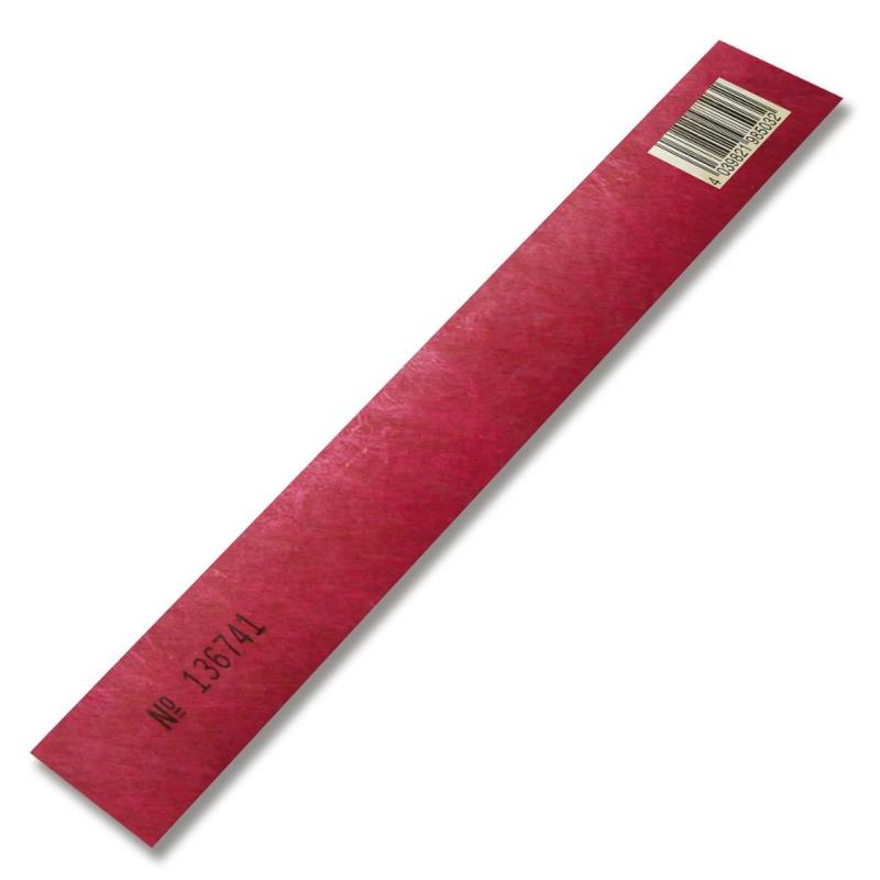 DIWA Tyvek étiquette - rouge foncé - avec EAN 1 paquet de 1000 unités / 270 x 25 mm