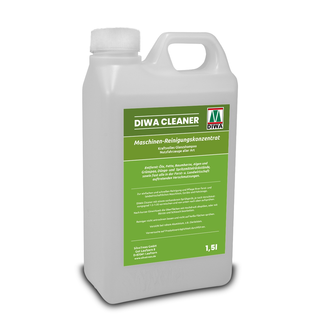 DIWA Cleaner 1,5 l Nettoyant concentré pour machines