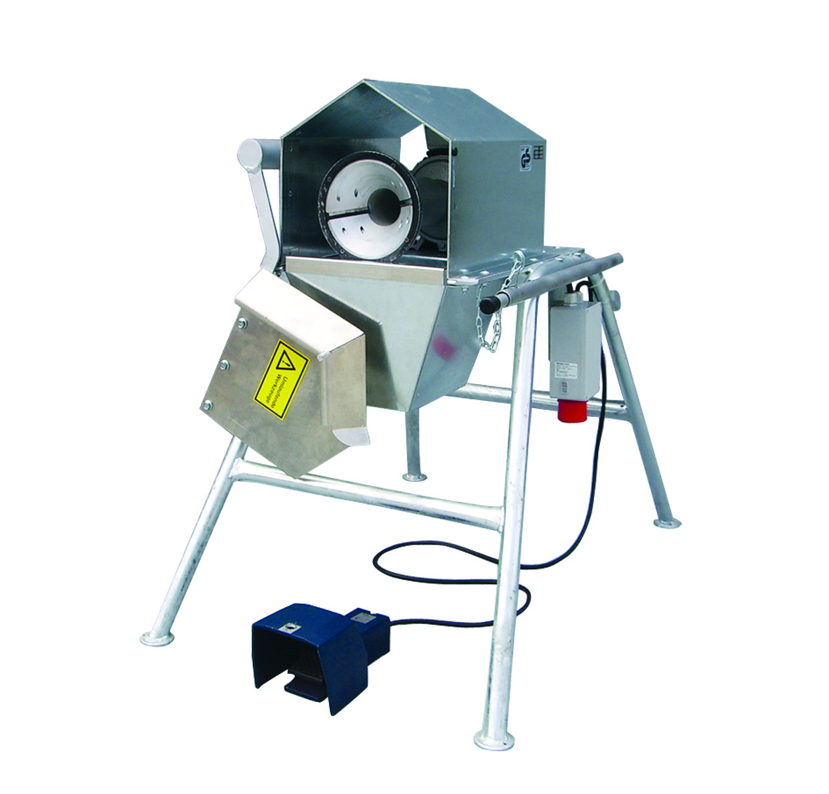 DIWA - Fraiseuse double tête 400 V avec pédale de sécurité