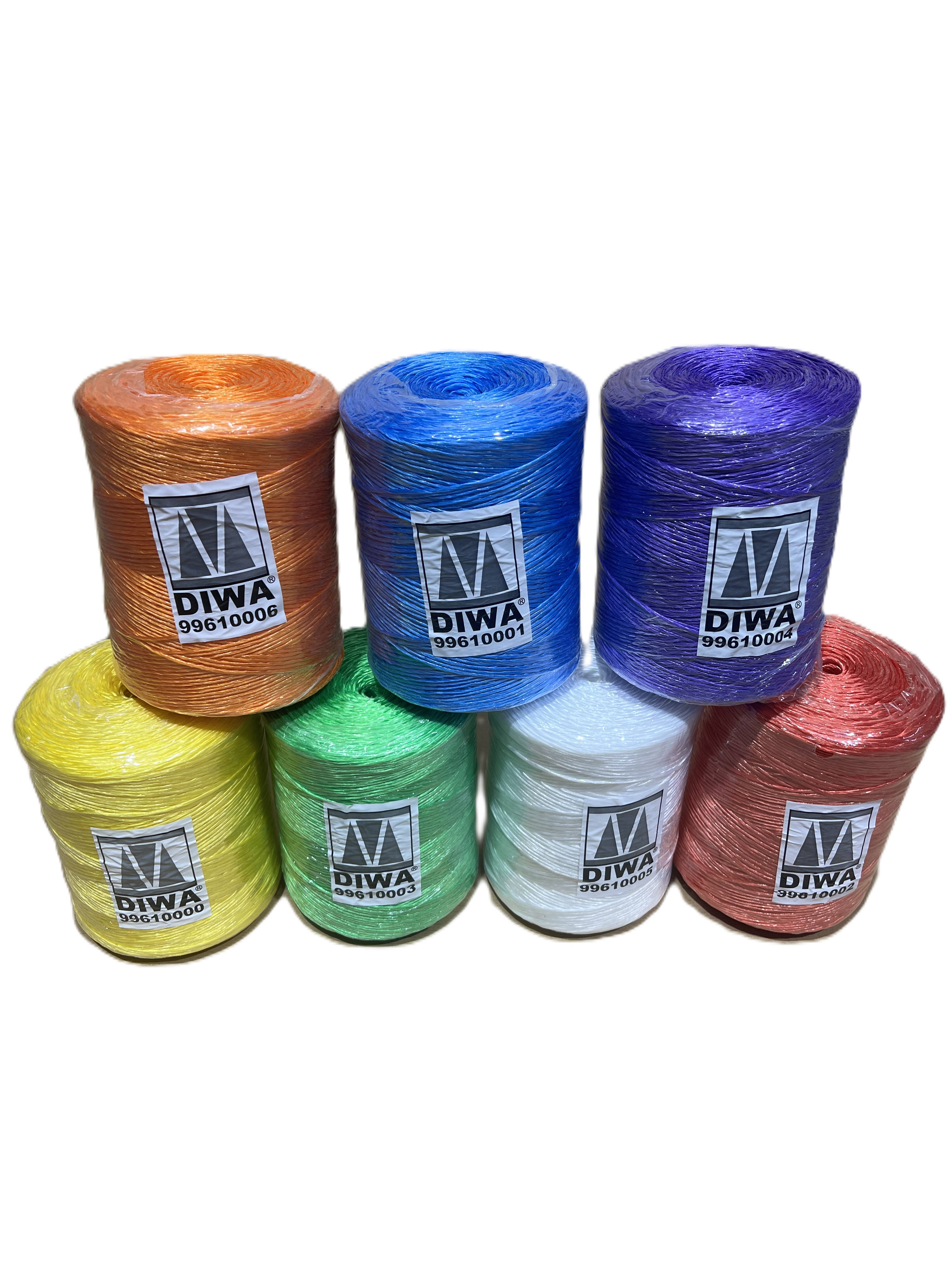 Kunststoff-Bindegarn Rolle á 2 kg / ca. 700m/kg - verschiedene Farben