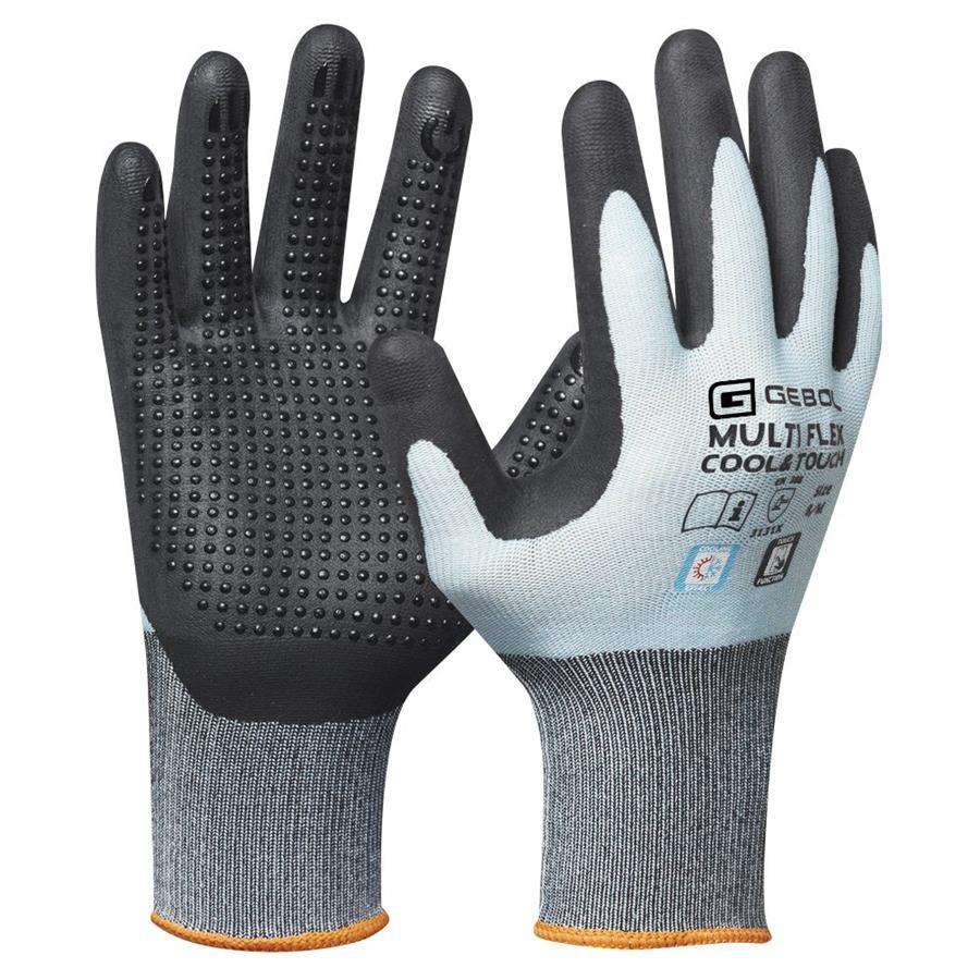 Multi Flex Cool&Touch - Handschuh - grau/schwarz