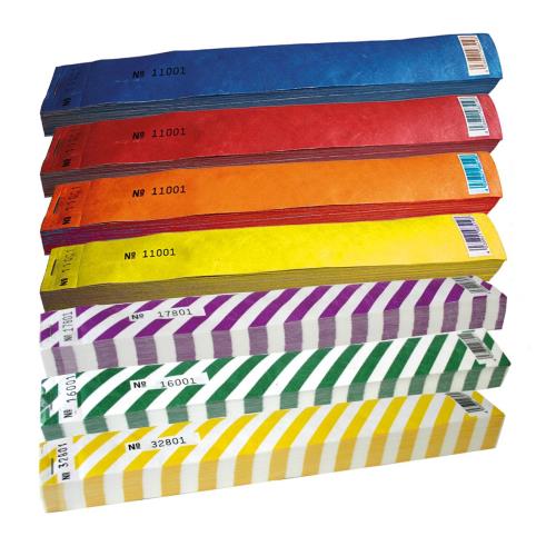 DIWA Tyvek étiquette en bloc 1 pack = 1.000 pièces / 270 x 35 mm avec EAN