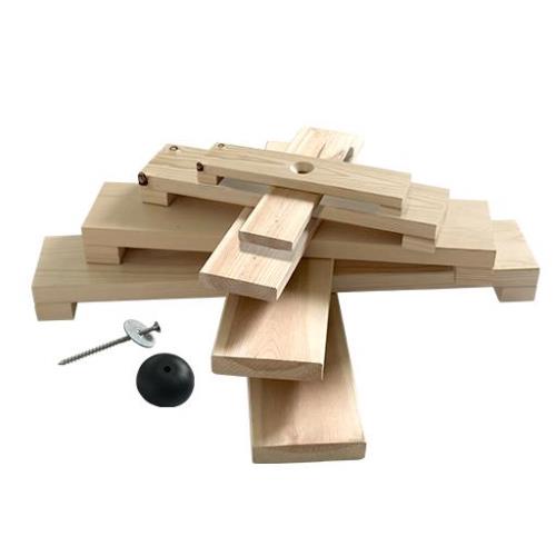 Support d'arbre DIWA Quickfix 25 x 25 cm y compris vis , rondelle et boule