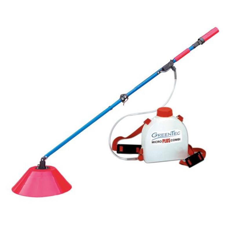 SET : Greentec Micro Plus Combi 5 litres avec Greentec Circular 360° tête de pulvérisation