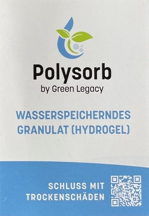 Polysorb - Wasser- & Nährstoffspeicher - Musterprobe - 10 g