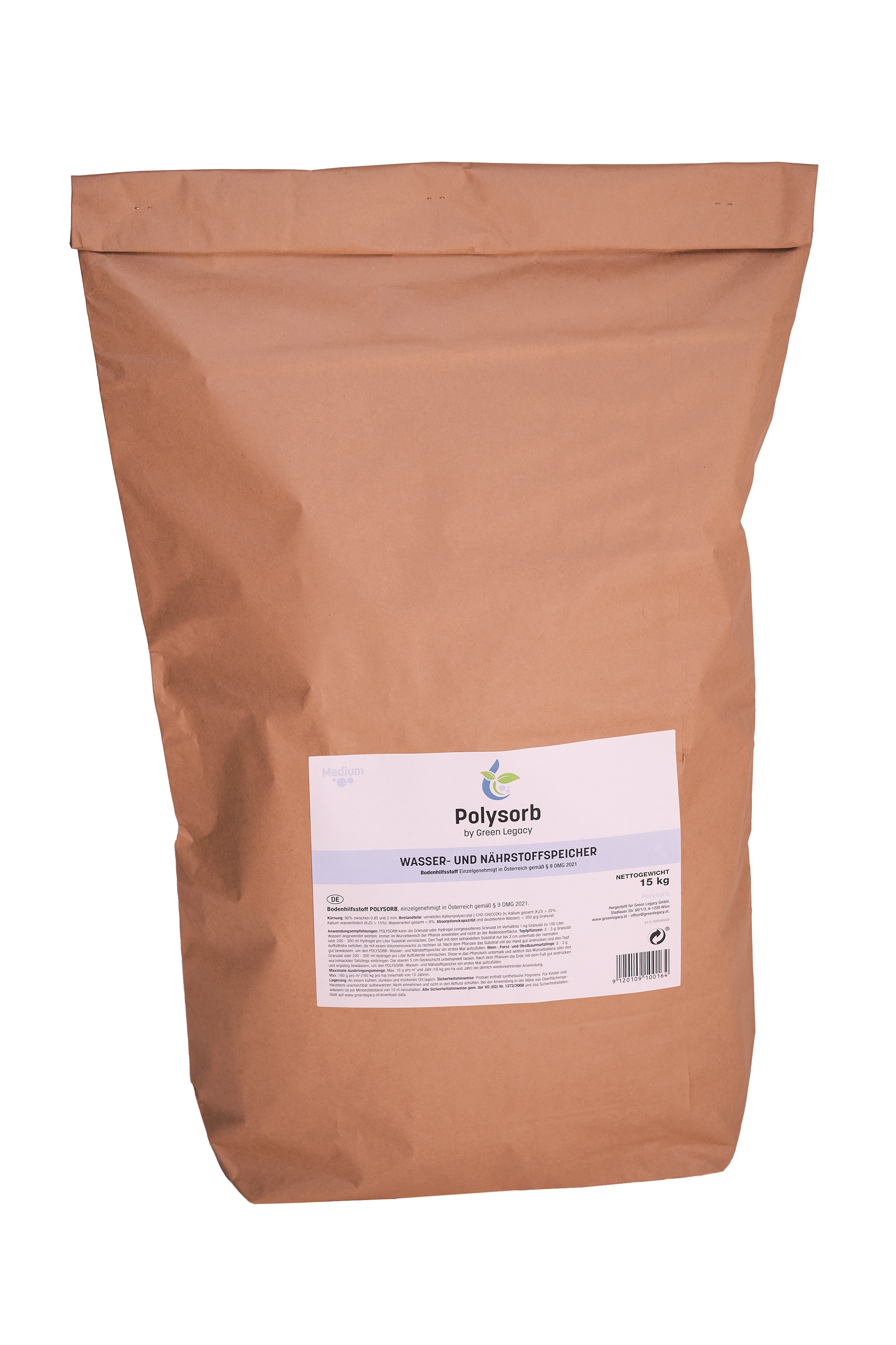 Polysorb - Wasser- & Nährstoffspeicher 15 kg im Sack