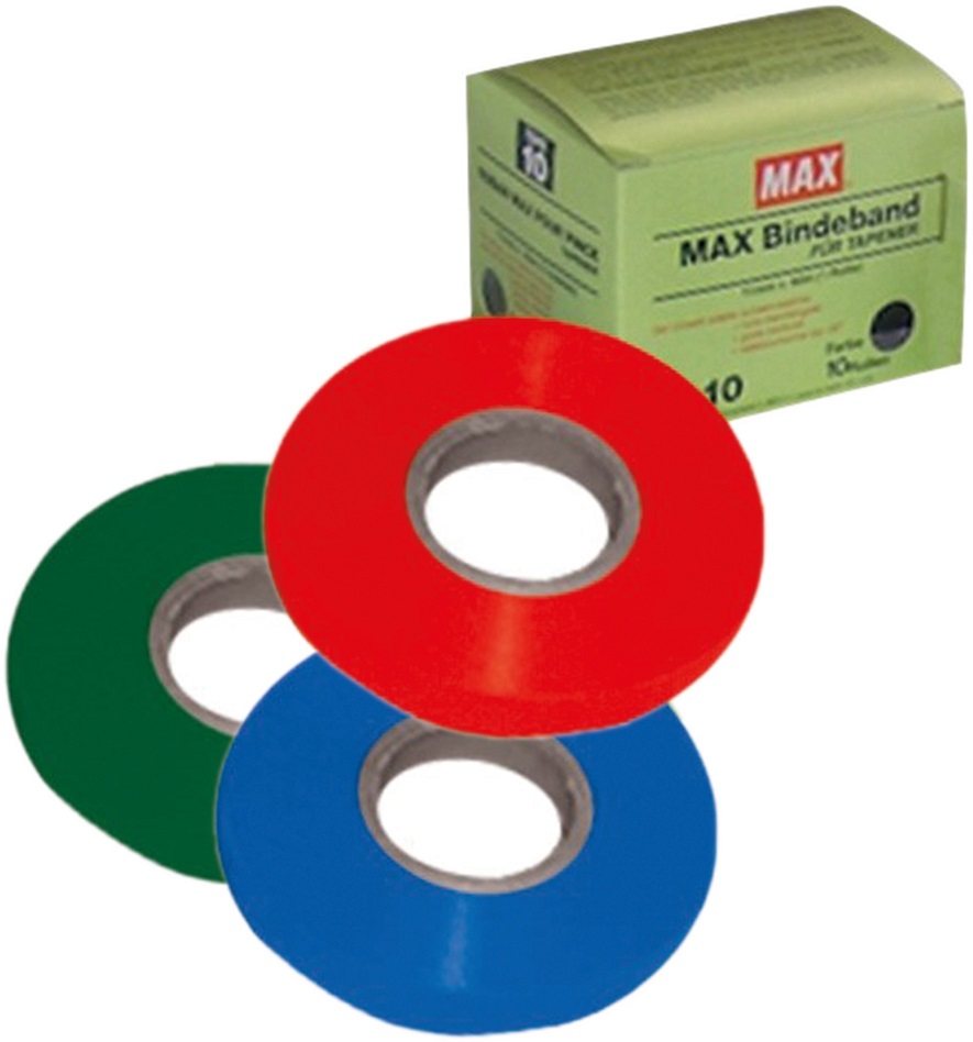 MAX® bindebånd PVC tykkelse 0,10 mm til MAX®-bindetænger