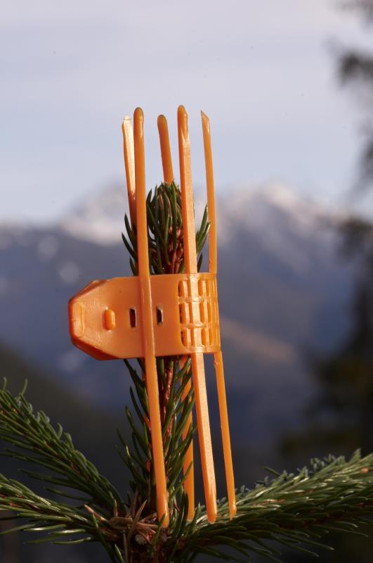 Manchon de protection anti-morsures orange