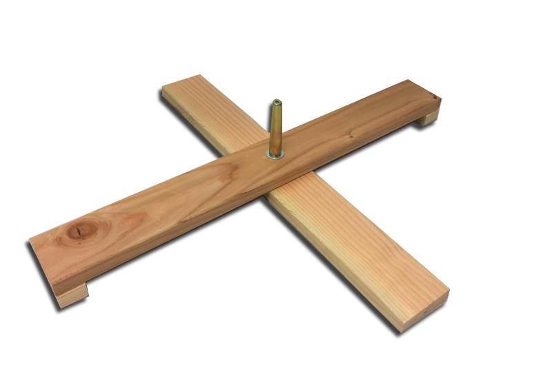 Easyfix single stand 58 cm wood