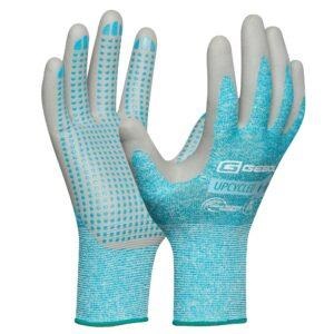 Upcycled Touch - Glove - turquoise