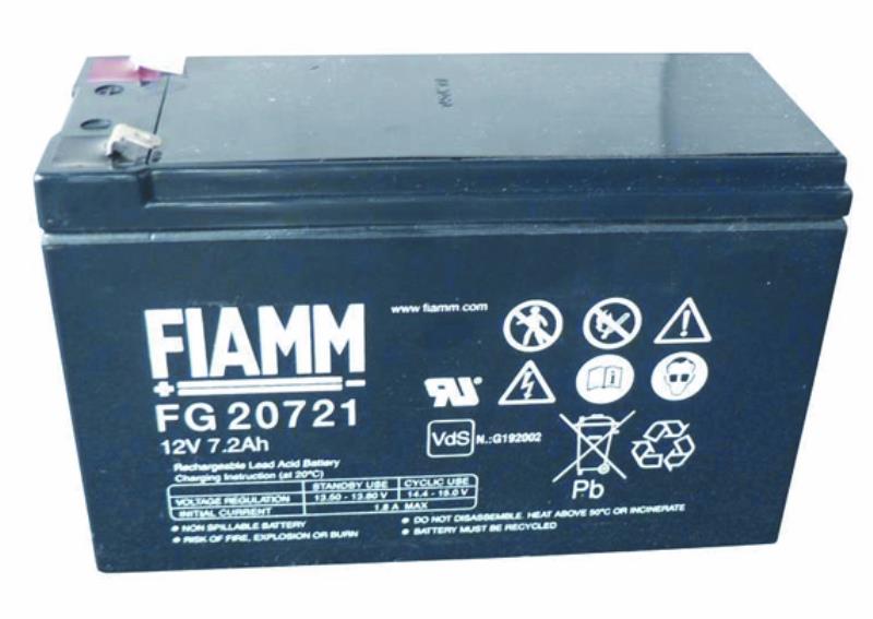 Batterie de rechange pour pulvérisateur à dos 12 V, 7,2 Ah, rechargeable