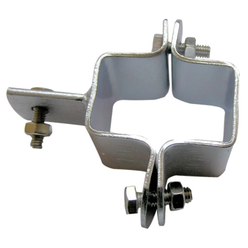Collier - galvanisé avec vis pour poteaux Z