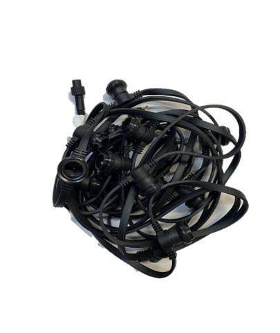 Guirlande lumineuse avec connecteur - 12,6 m 