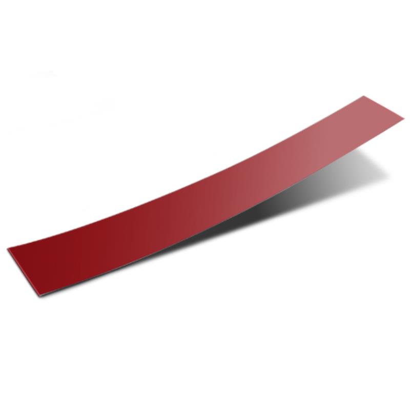 Étiquette en bande - Tyvek - rouge foncé 1 paquet de 1000 unités / 220 x 20 mm