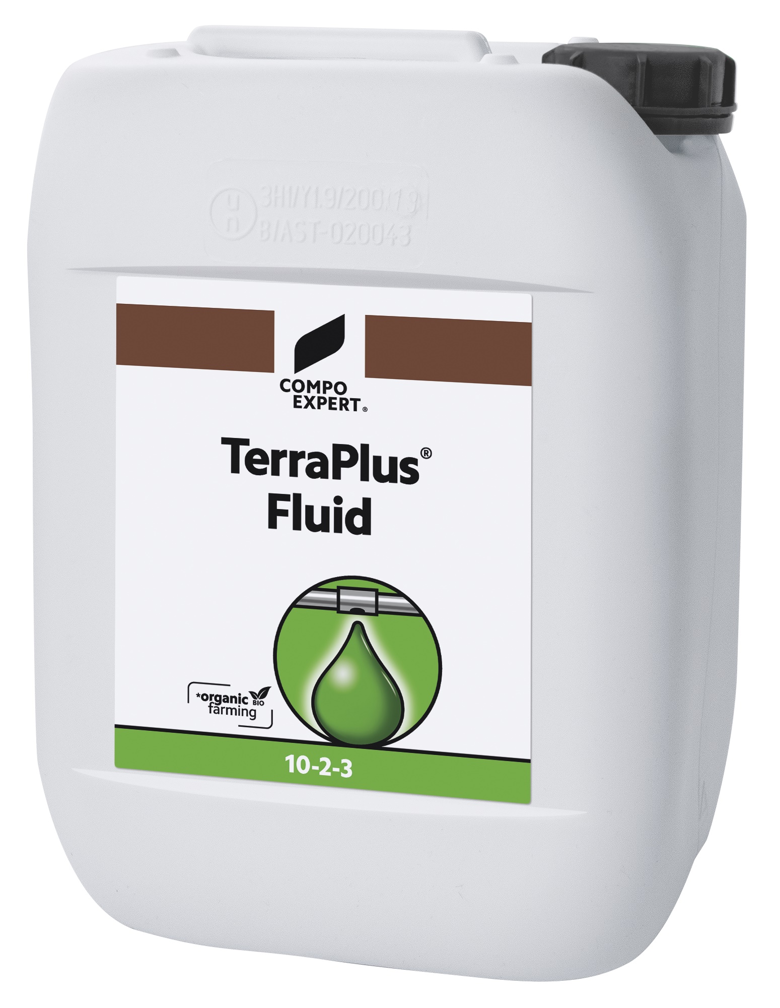 COMPO EXPERT TerraPlus® Fluid 10-2-3 Bidon de 20 l