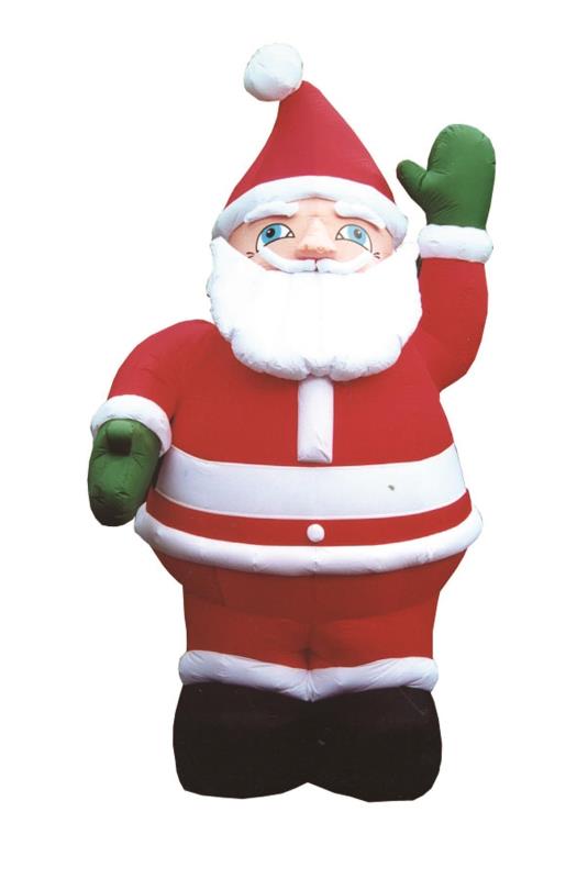 Inflatable Father Christmas incl. blower and lighting